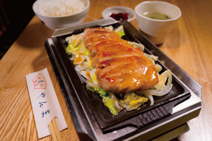 トンテキ定食