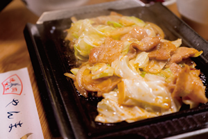 豚バラ定食